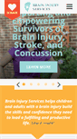 Mobile Screenshot of braininjurysvcs.org